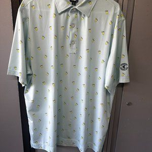 Footjoy FJ Foot Joy Lemonade Margarita Golf Polo LARGE